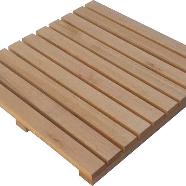 Deck De Madeira Modular 50x50 Cm Com Pintura Neonx - Osmocolo