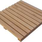 Deck De Madeira Modular 50x50 Cm Com Pintura Neonx - Osmocolo