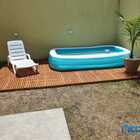 Deck De Madeira Modular 50x50 Cm Com Pintura Neonx - Osmocolo