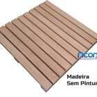 Deck De Madeira Modular 50x50 Cm Sem Pintura Neonx
