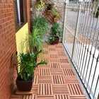 Deck De Madeira Modular 50x50 Cm Sem Pintura Neonx