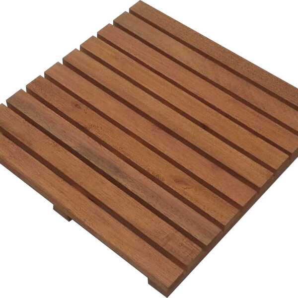 Deck De Madeira Modular 55x50 Cm Com Pintura Neonx - Osmocolo