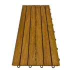 Deck De Madeira Modular 6 Ripas 30x60 Kit 12 Peças (2m²)