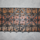 Deck De Madeira Modular Com Base Plástica 3 Ripas 30x60 Kit 7