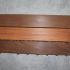 Deck De Madeira Modular Com Base Plástica 3 Ripas 30x60 Kit 7