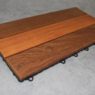 Deck De Madeira Modular Com Base Plástica 3 Ripas 30x60 Kit 7