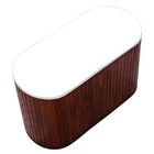 Deck de Madeira para Ofurô Heatiro Ouro Fino