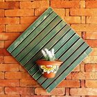 Deck Em Placa Colorido Painel Ms Pátina 50x50cm Madersilva  C