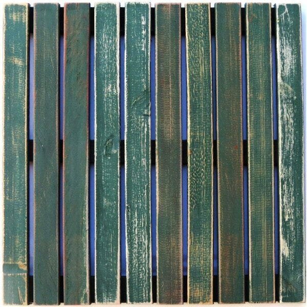 Deck Em Placa Colorido Painel Ms Pátina 50x50cm Madersilva  C