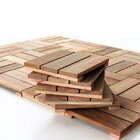 Deck Em Placa De Madeira Modular Base Madeira 30cmx30cm Mader