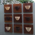 Deck Em Placa De Madeira Modular Base Madeira 50cm X 50cm Mad