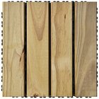 Deck Em Placa De Madeira Modular Base Plástica 30cm X 30cm Ma