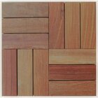 Deck Em Placa Modular De Madeira Cumarú 28cmx28cm Madersilva