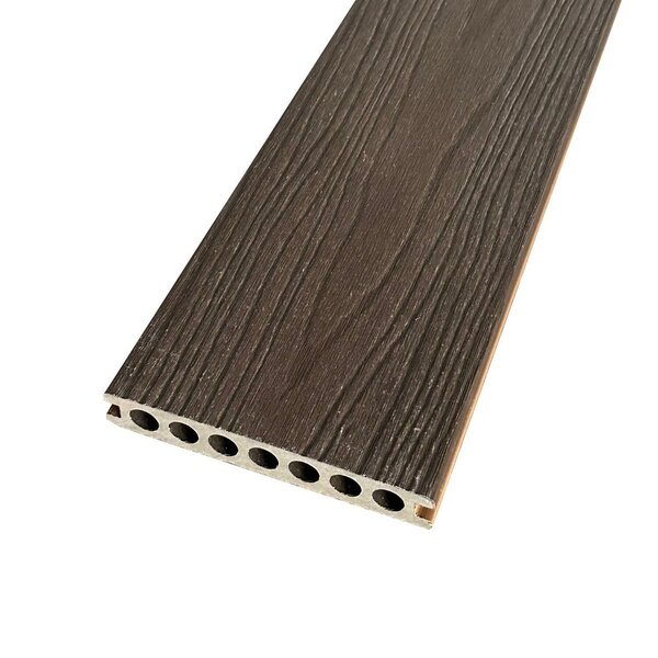 Deck Em Wpc 14,8cm X 2,90cm Casa Grassi Teak A / Ipê