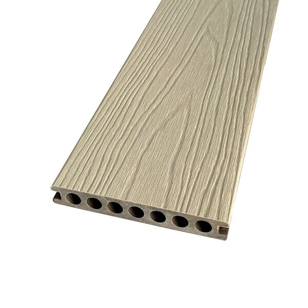 Deck Em Wpc 14,8cm X 290cm Casa Grassi Café/bétula