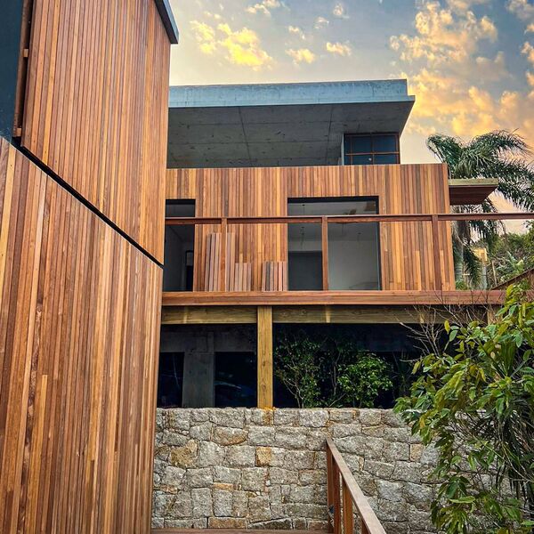 Deck Ipe Tabaco Extra 7cm - Peças De 1,21m