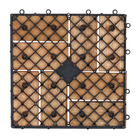 Deck Madeira Eucalipto Marrom 30x30cm Massol