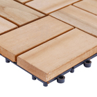 Deck Madeira Eucalipto Marrom 30x30cm Massol