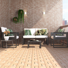 Deck Madeira Eucalipto Marrom 30x30cm Massol