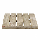 Deck Madeira Pinus Bege 50x50cm Massol