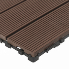 Deck Madeira Plástica Renala Marrom 30x30cm Naterial