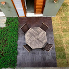 Deck Modular 30 X 30 Plástico Antiderrapante Piscina Jardim