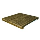 Deck Modular 50x50 Pinus Tratado Verde