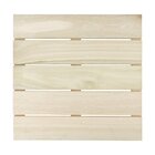 Deck Modular 50x50cm Com Régua De 9,6cm Eucalipto Vina Eucali