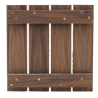 Deck Modular Plástico Marrom 43x43cm InBrasil