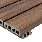 Deck Modular Plástico Marrom 43x43cm InBrasil