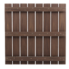 Deck Modular Plástico Marrom 86x86cm InBrasil