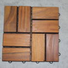 Deck Modular Trama 30x30 Kit 24 Peças (2m²)