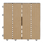 Deck Plástico Marrom 30x30cm Massol