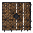 Deck Plástico Marrom 30x30cm Massol