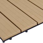 Deck Plástico Marrom 30x30cm Massol