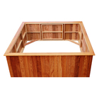 Deck Quadrado 214x214x72 Harmony Ouro Fino