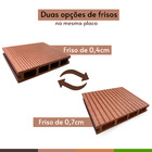 Deck Régua Em Wpc Cor Cumaru 0 406m² (2 90m X 14cm)