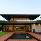 Deck Régua Em Wpc Cor Ipê 0 42m² (2 90m X 14cm)