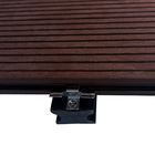 Deck Régua Em Wpc Cor Ipê 0 42m² (2 90m X 14cm)