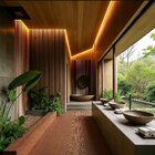 Deck Régua Em Wpc Cor Ipê 0 42m² (2 90m X 14cm)