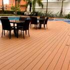 Deck Régua Em Wpc Cor Teca 0 406m² (2 90m X 14cm)