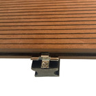 Deck Régua Em Wpc Cor Teca 0 406m² (2 90m X 14cm)