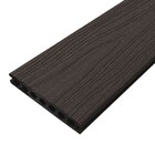 Deck Régua Espaçofloor Wpc Carvalho Escuro Brown 15x290cm