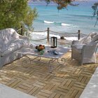 Decks De Madeira Modular 30x30 Cm Sacada E Varanda Madeira De