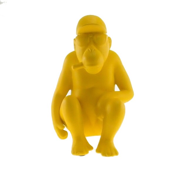 Deco 2501-05 Macaco Sentado Tabaco Amarelo