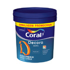 Decora Seda Acetinado Branco 20L Coral + Kit Pintura 5 Peças Dexter