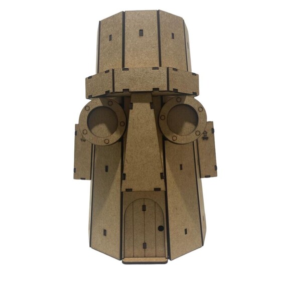 Decoração Bob Espoja 3d Casa Lula Molusco Mdf