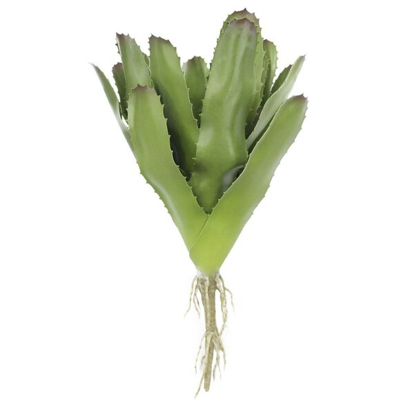 Decoração Bromélia Planta Artificial Plástico 28cm