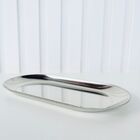 Decoração Casa Bandeja Retangular De Metal Pequena Moderna