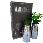 Decoração Casa Sala Livro + Vaso Estilo Folha P/ Suculenta